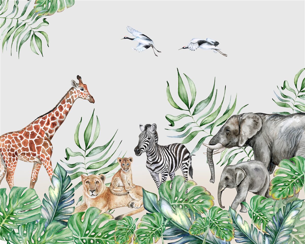 Fotobehang vakantiegangers uit de tropen