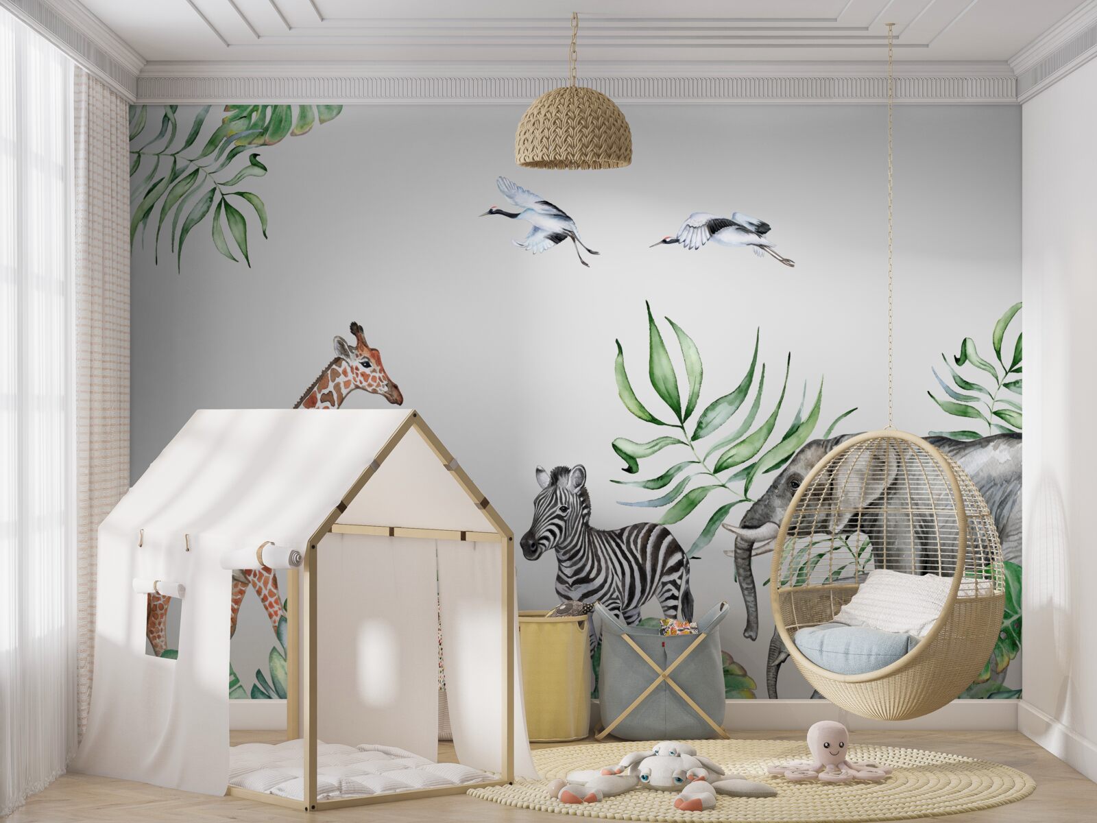 Fotobehang vakantiegangers uit de tropen