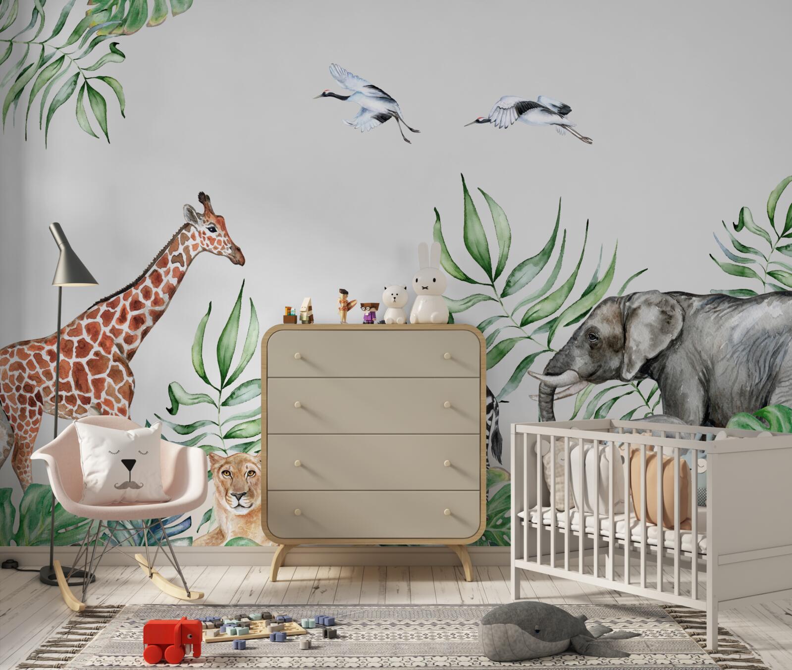 Fotobehang vakantiegangers uit de tropen