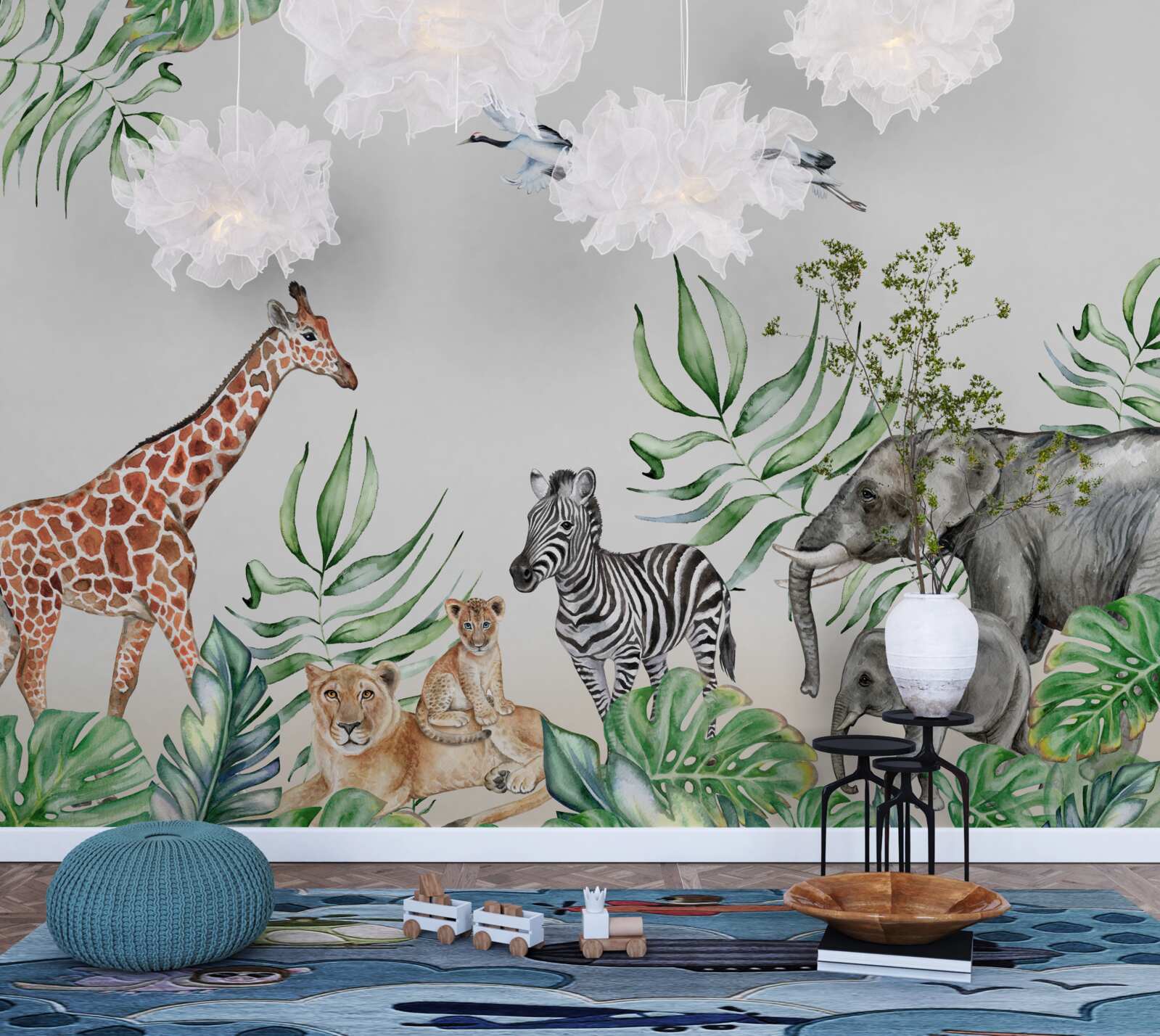 Fotobehang vakantiegangers uit de tropen