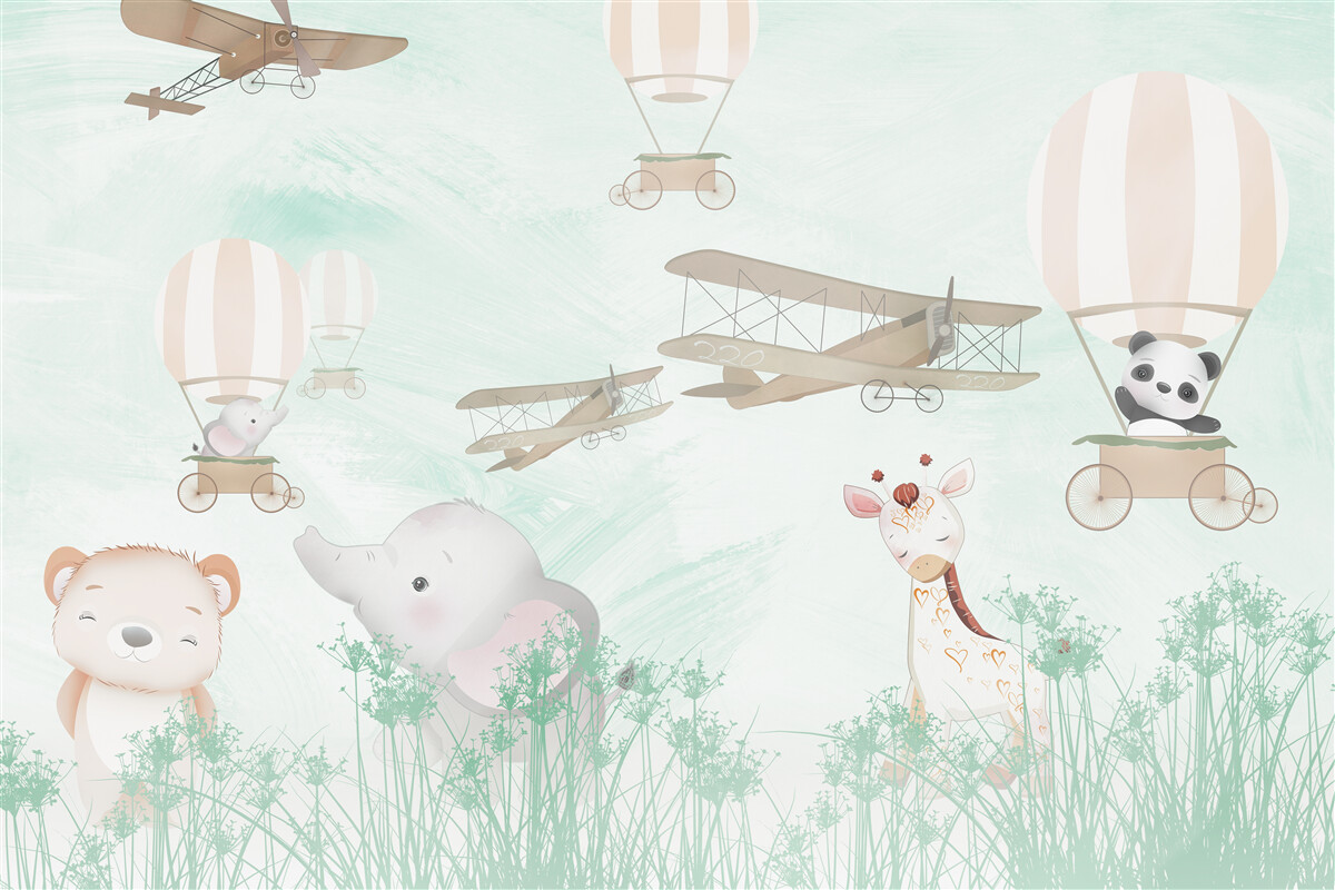 Fotobehang jongeren verkennen de hemel