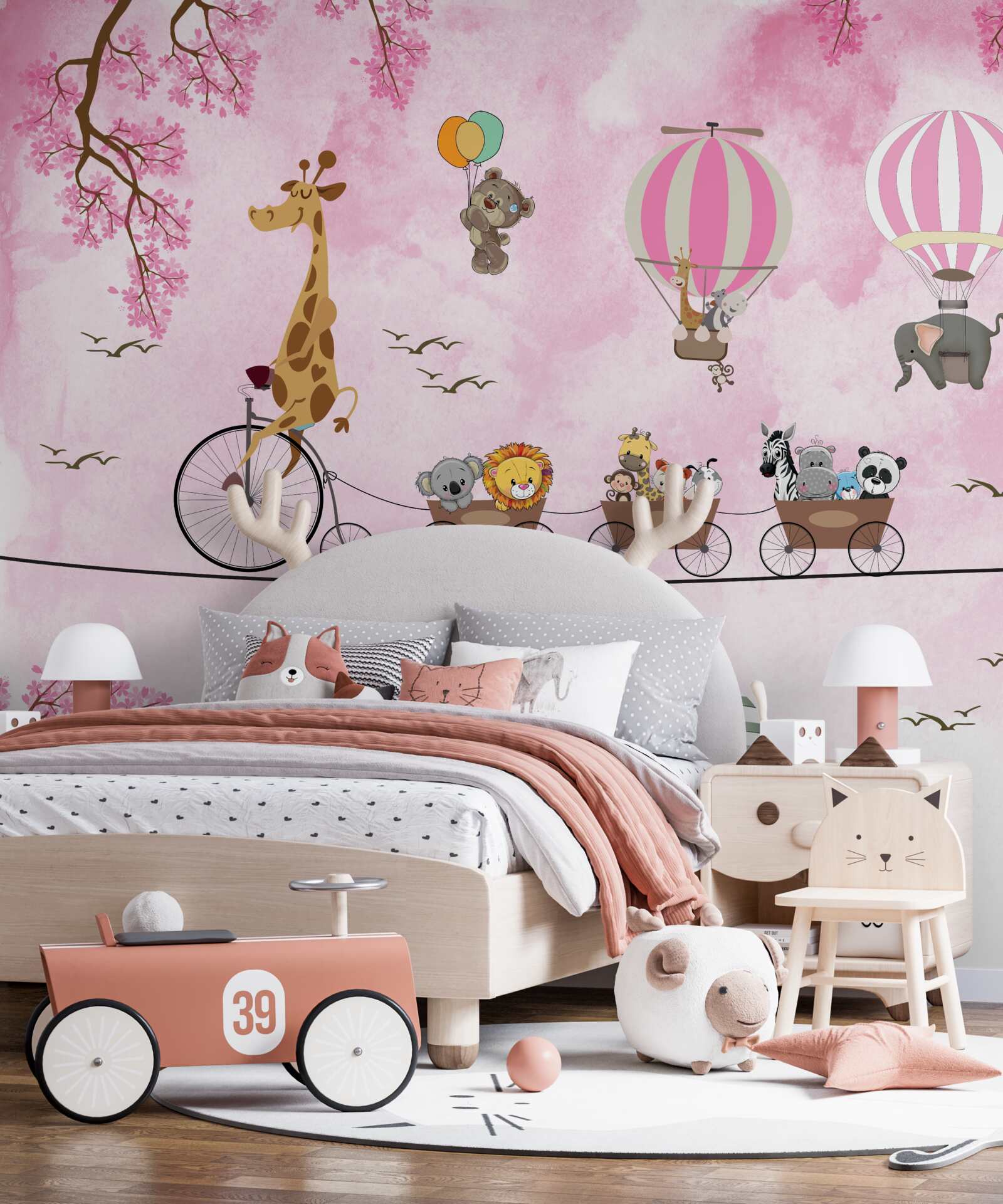 Fotobehang jonge vliegeniers op het hoge koord