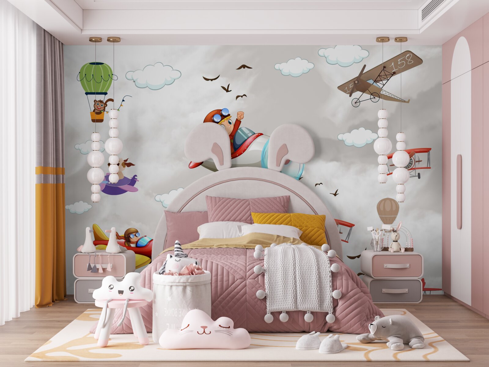 Fotobehang heersers van de hemel