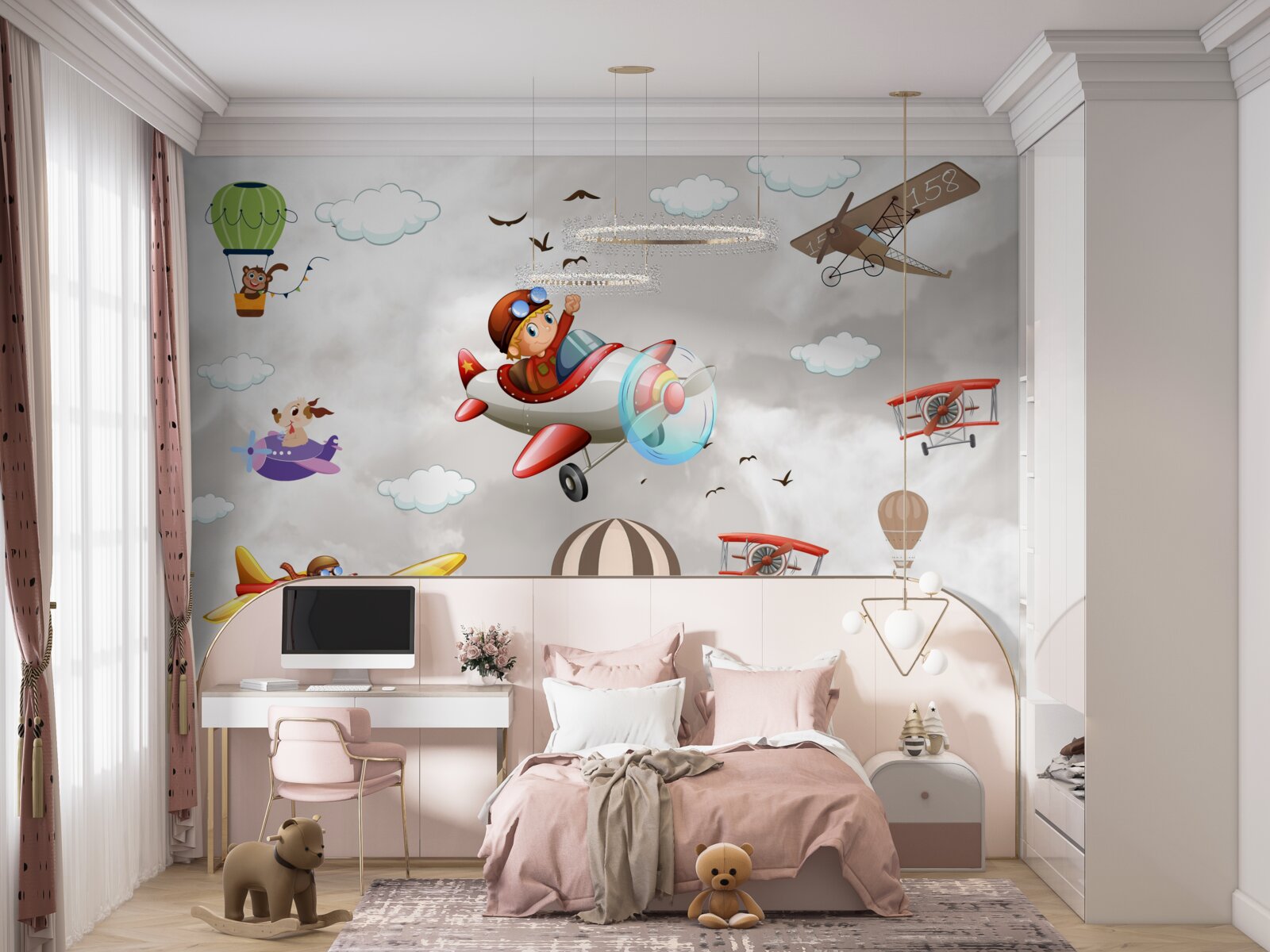 Fotobehang heersers van de hemel