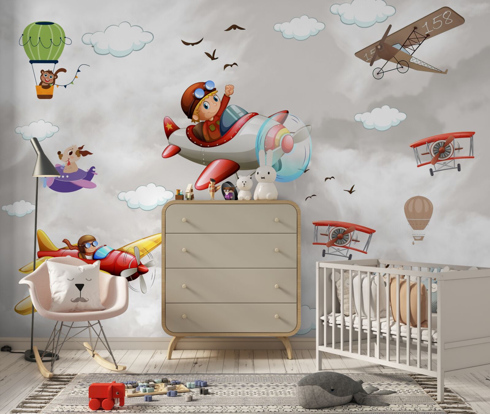 Fotobehang heersers van de hemel