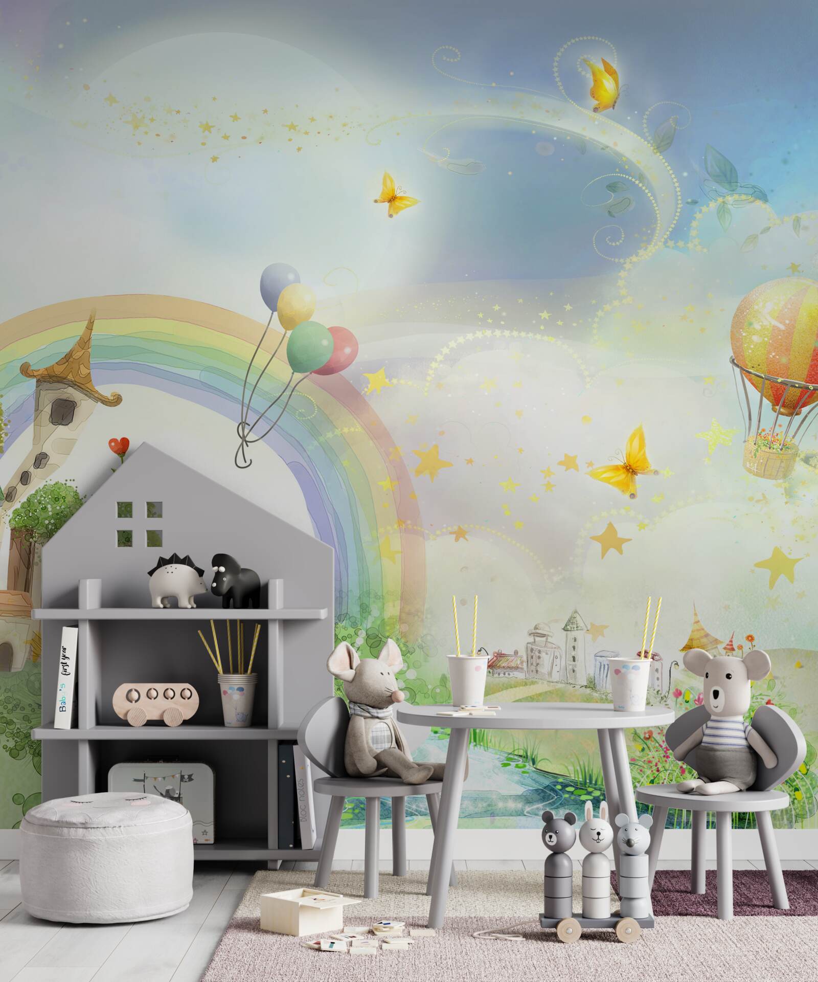 Fotobehang Een wereld vol sprookjes voor kinderen