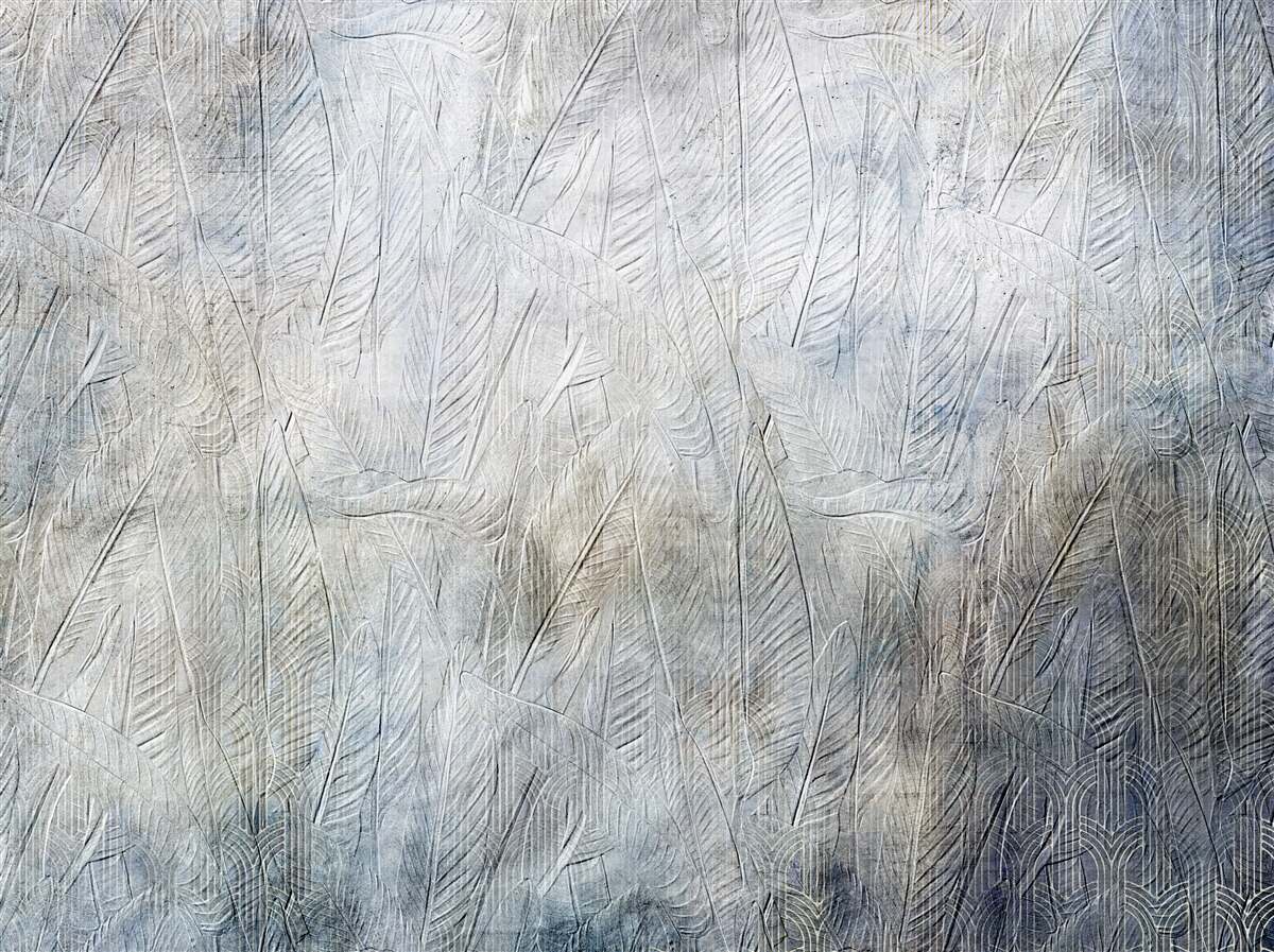 Fotobehang bladoppervlakte