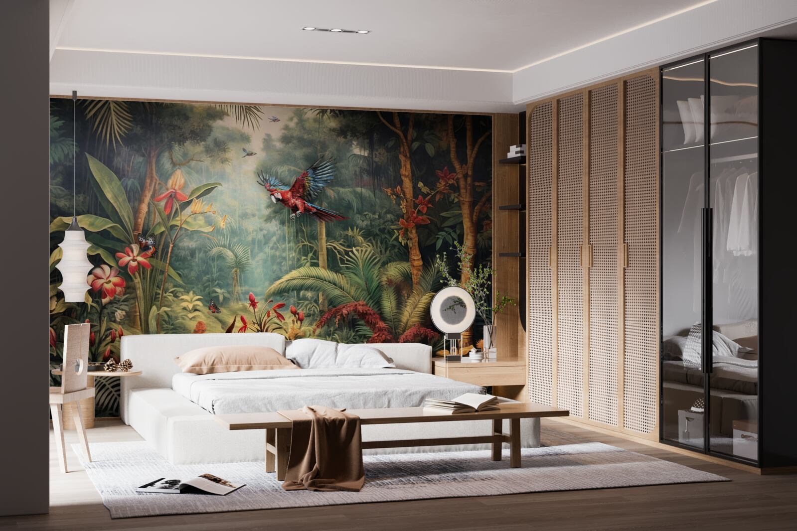 Fotobehang junglebewoners