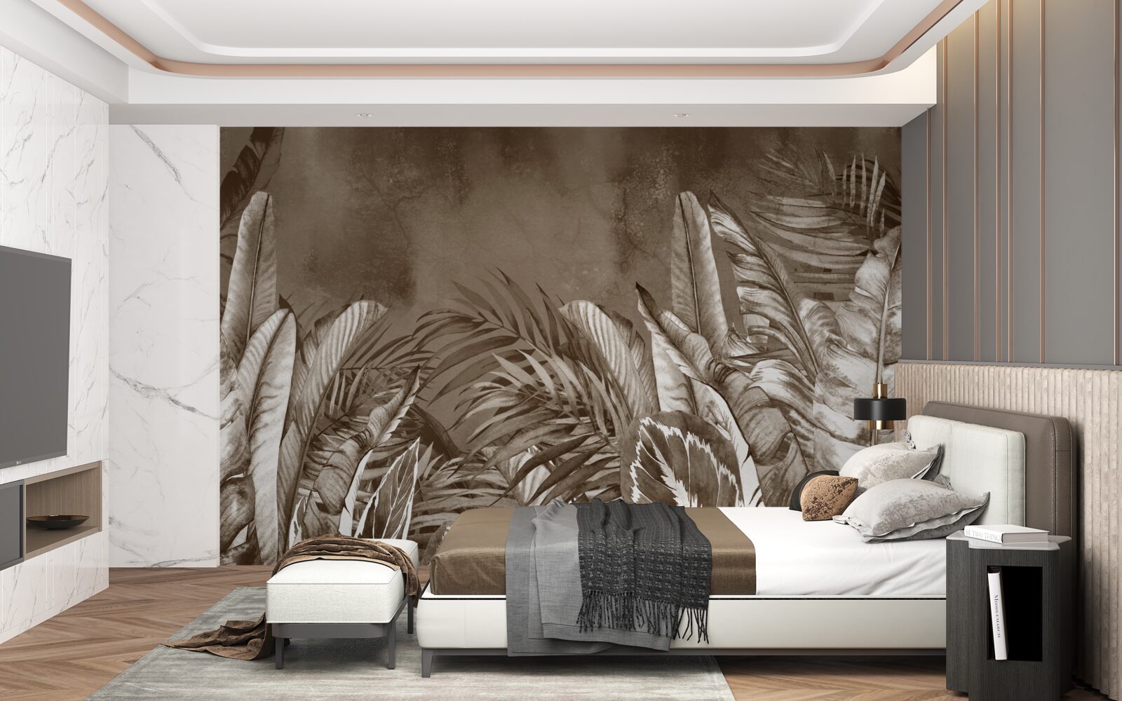 Fotobehang regenwoud wachtend op de regen