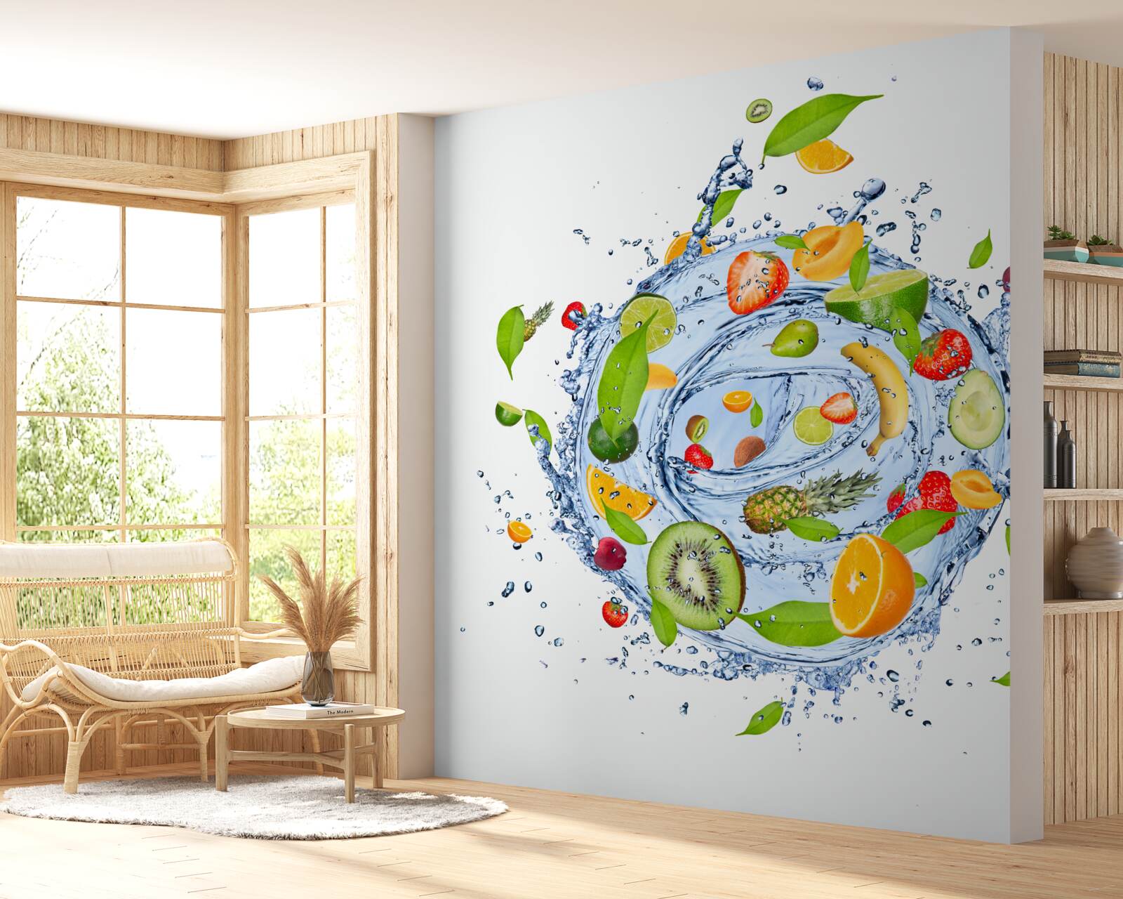 Fotobehang vers fruitmengsel