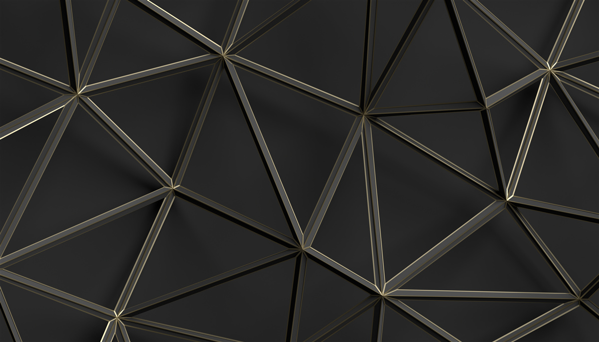 Fotobehang glas-in-lood van zwart glas