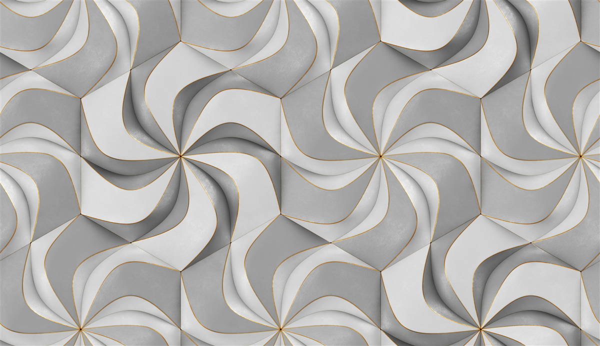 Fotobehang draaiende grijze wielen