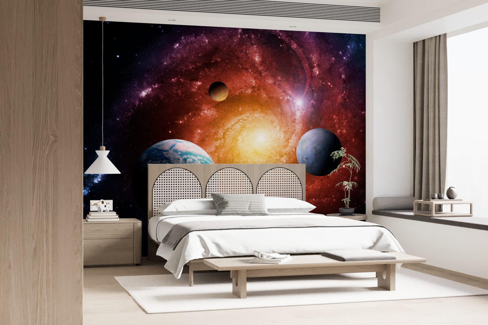 Fotobehang onbeperkte ruimten van het universum