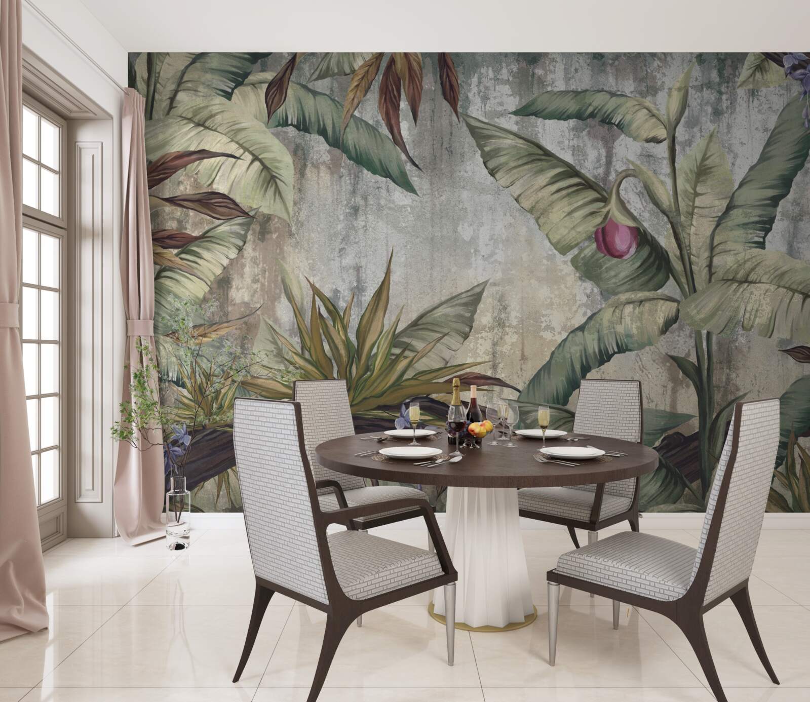 Fotobehang koele ochtenden in de tropen