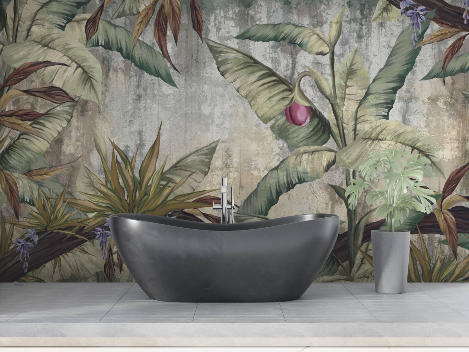 Fotobehang koele ochtenden in de tropen