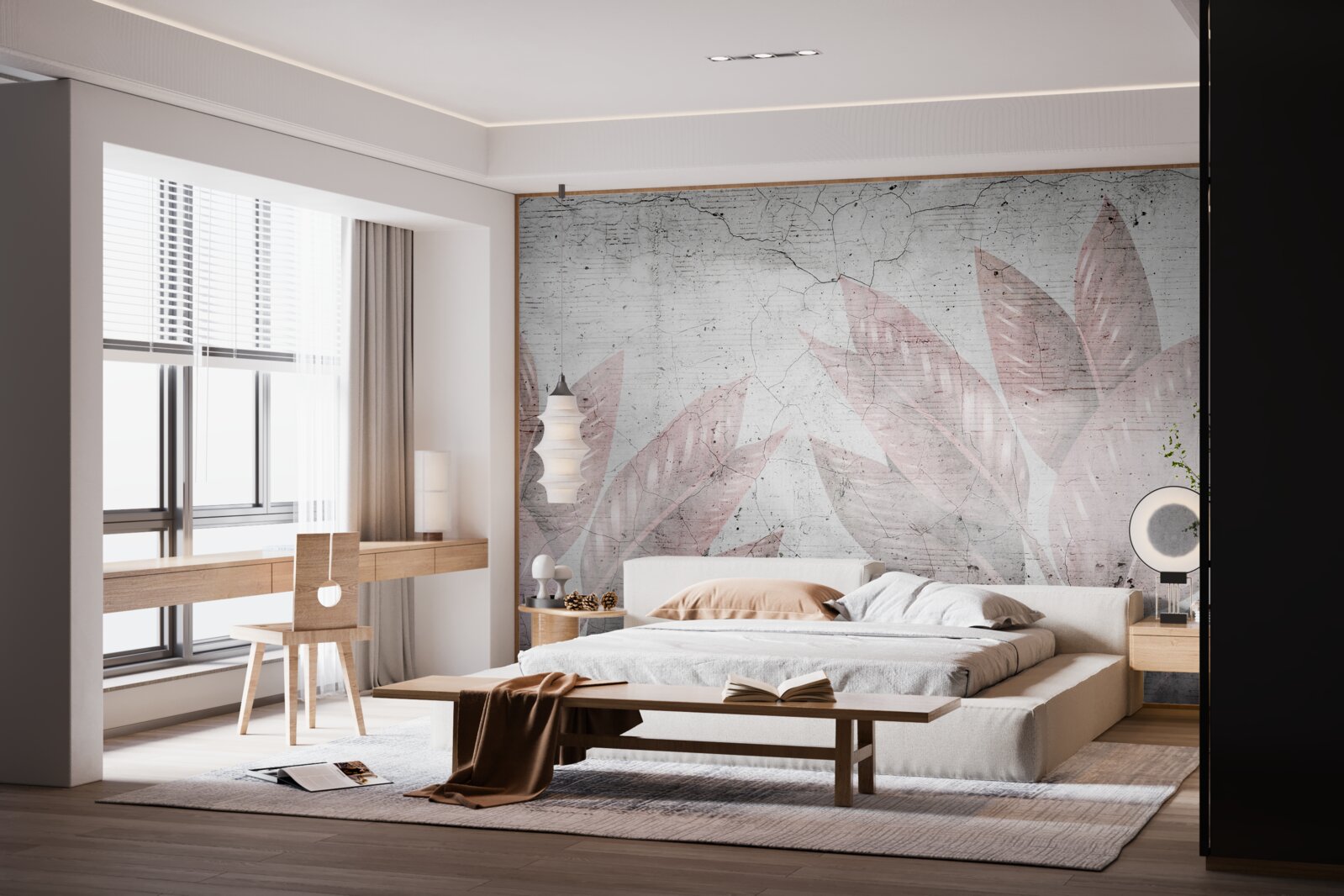 Fotobehang aquarel varen