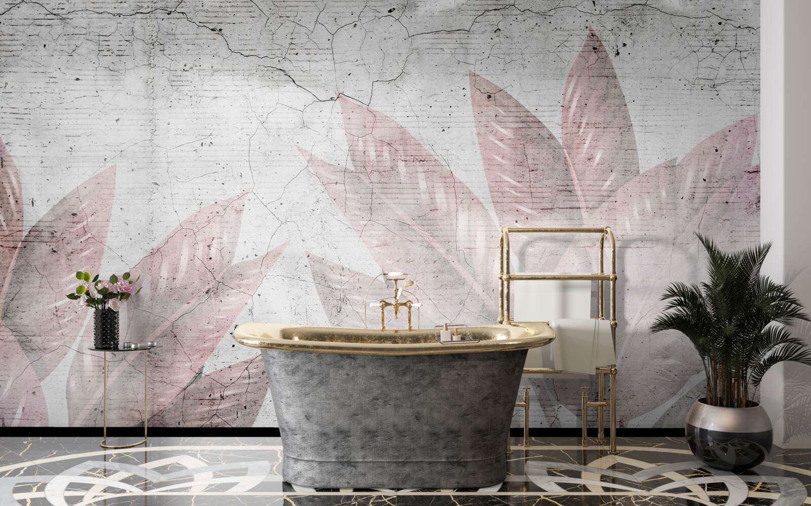 Fotobehang aquarel varen