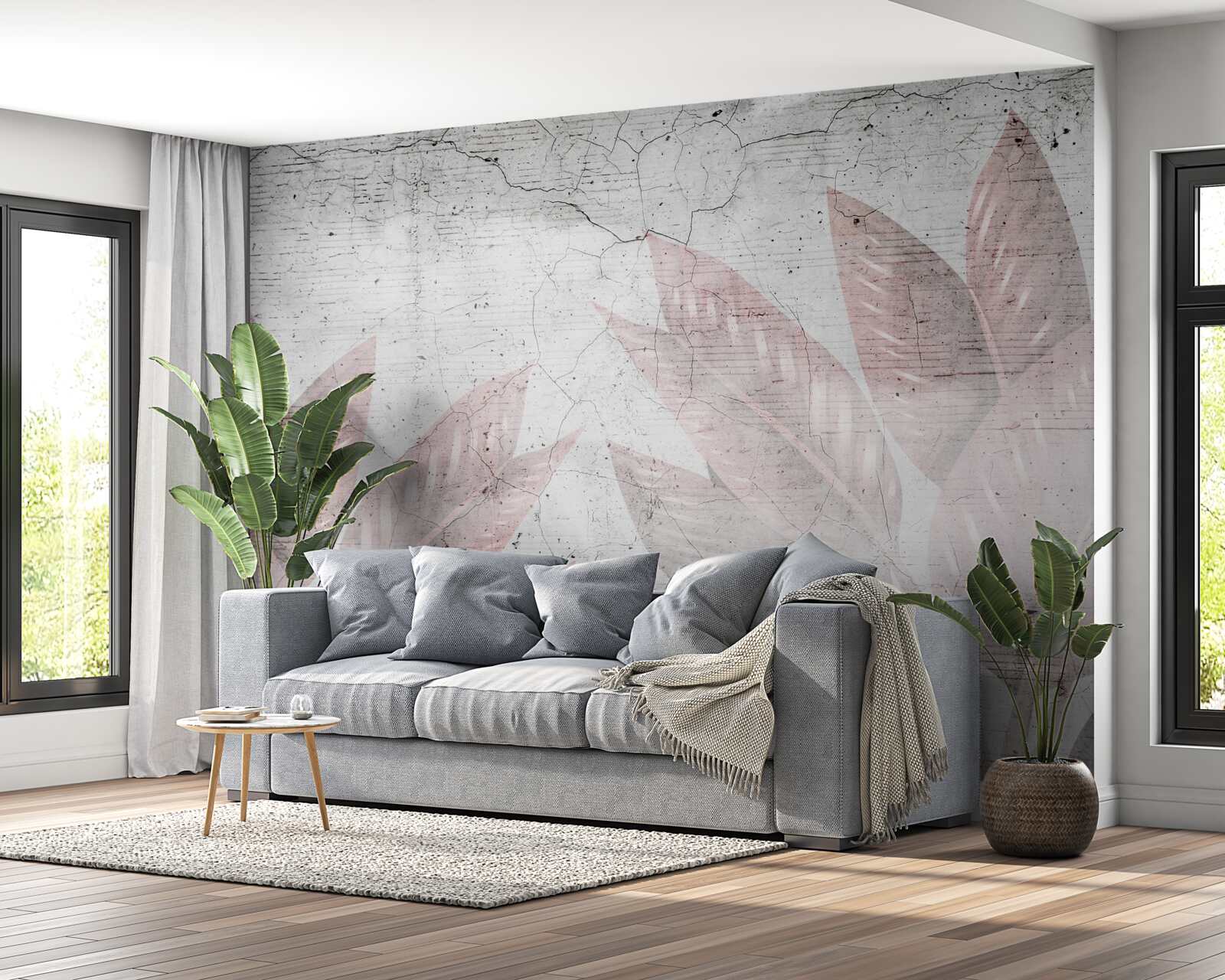 Fotobehang aquarel varen