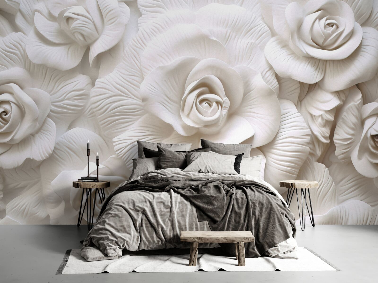 Fotobehang reliëfrozen zijn delicaat