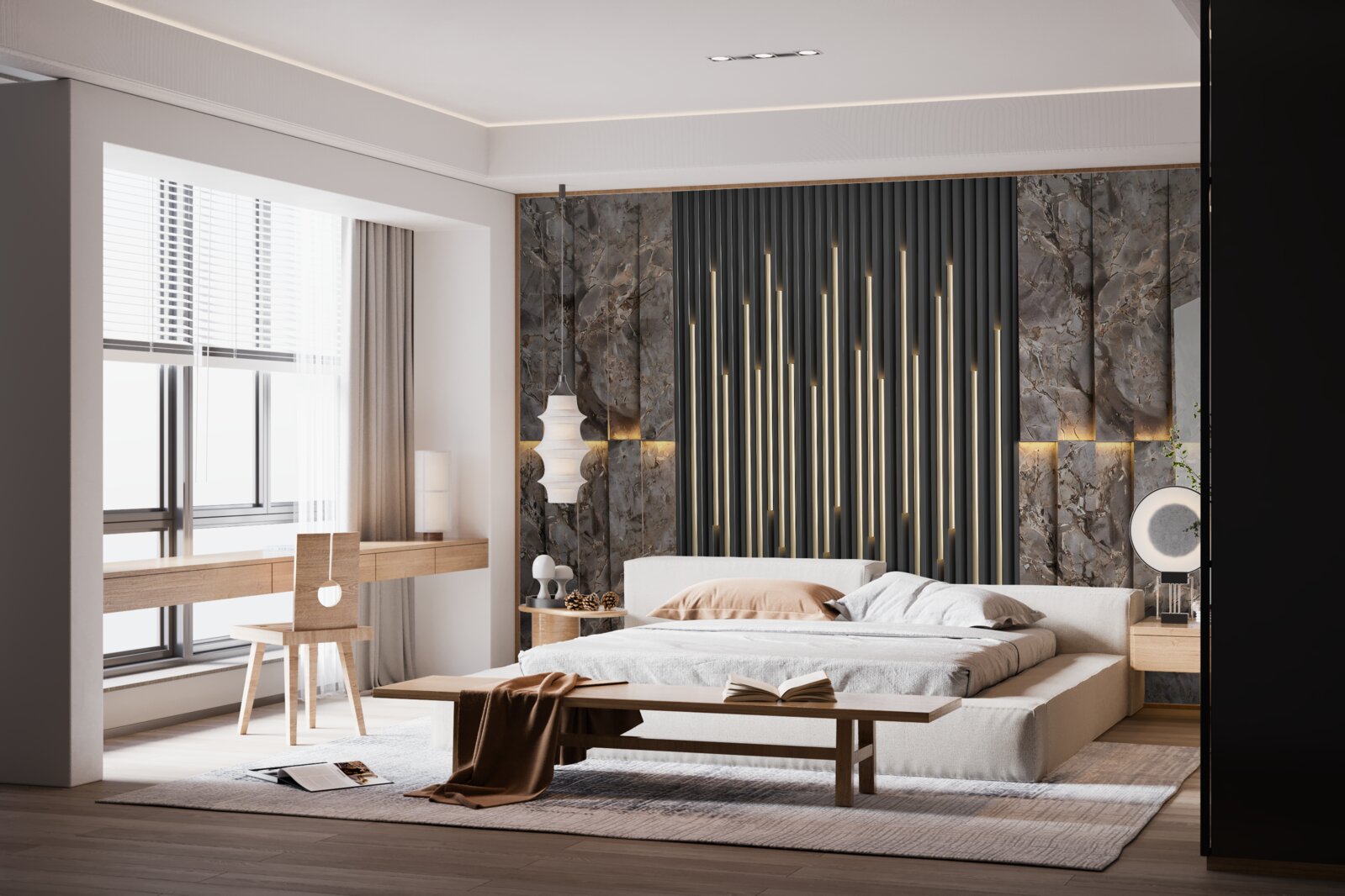 Fotobehang transmissie van decoratief surround-geluid