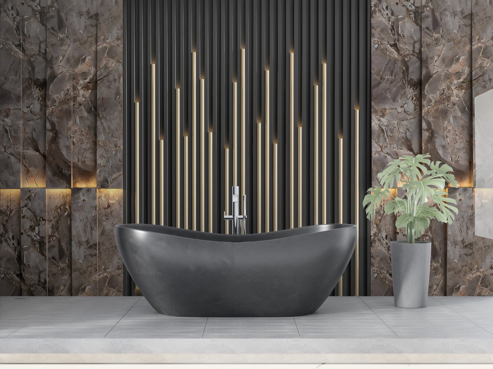 Fotobehang transmissie van decoratief surround-geluid