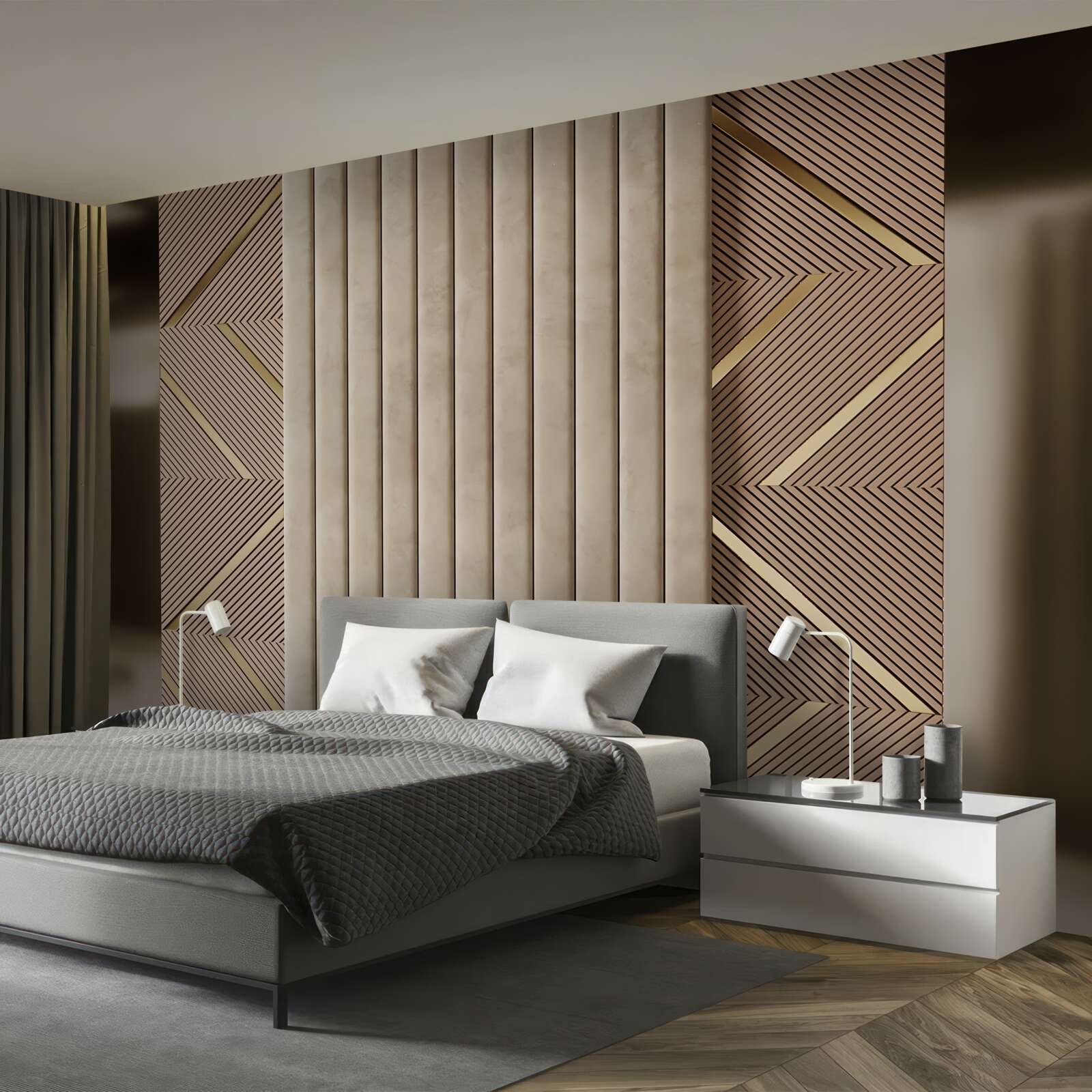 Fotobehang geometrische patroonabstracties