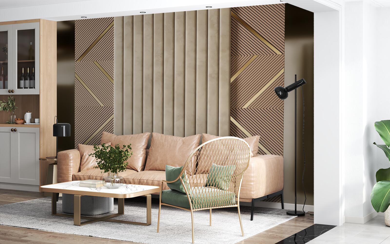 Fotobehang geometrische patroonabstracties