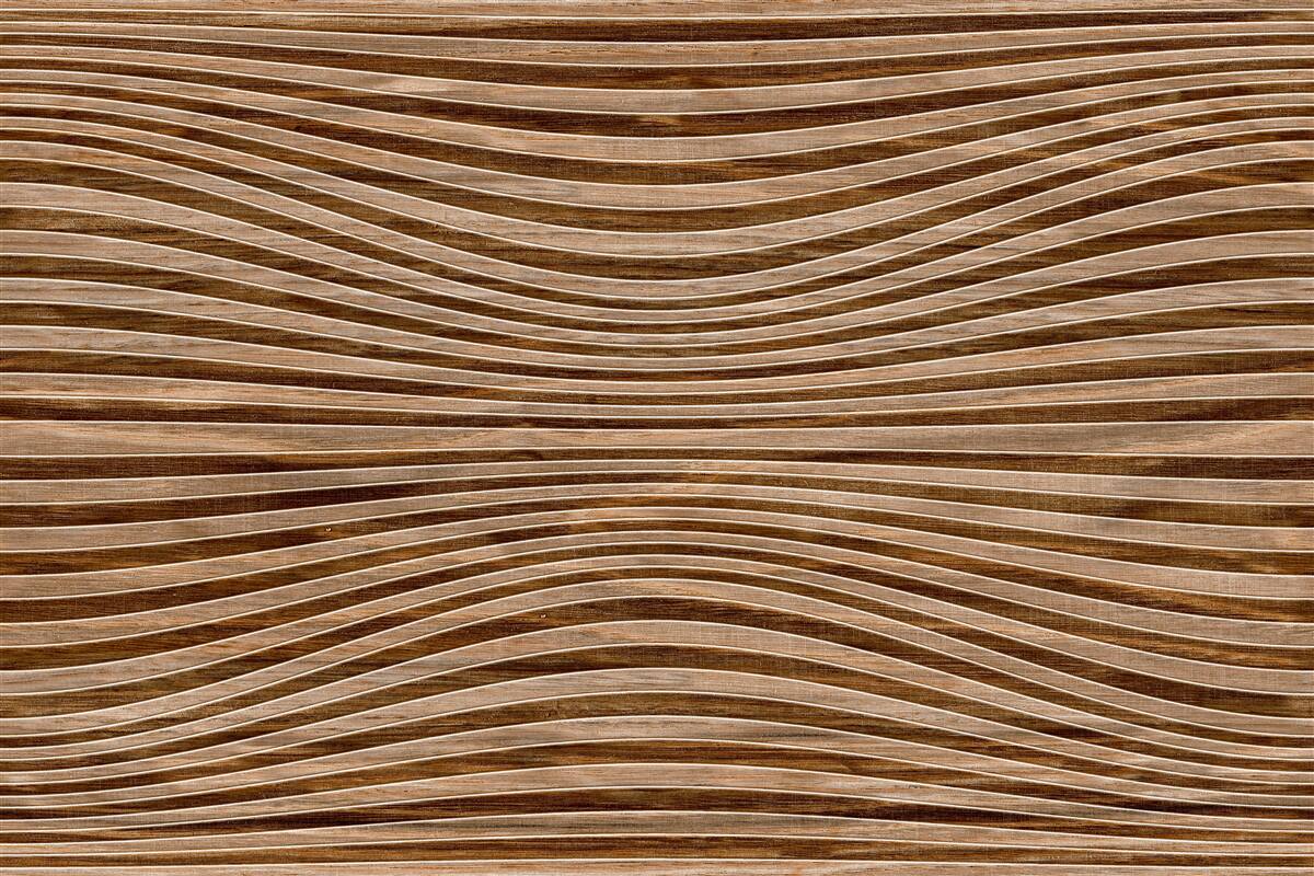 Fotobehang het oppervlak van het hout glad is