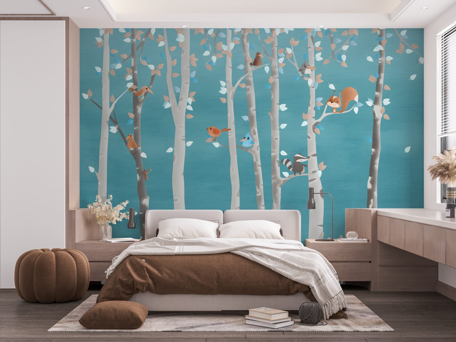 Fotobehang dieren en bosbewoners