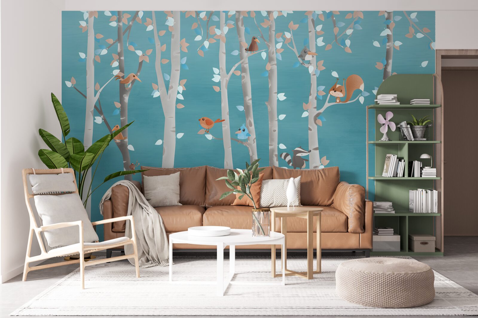 Fotobehang dieren en bosbewoners