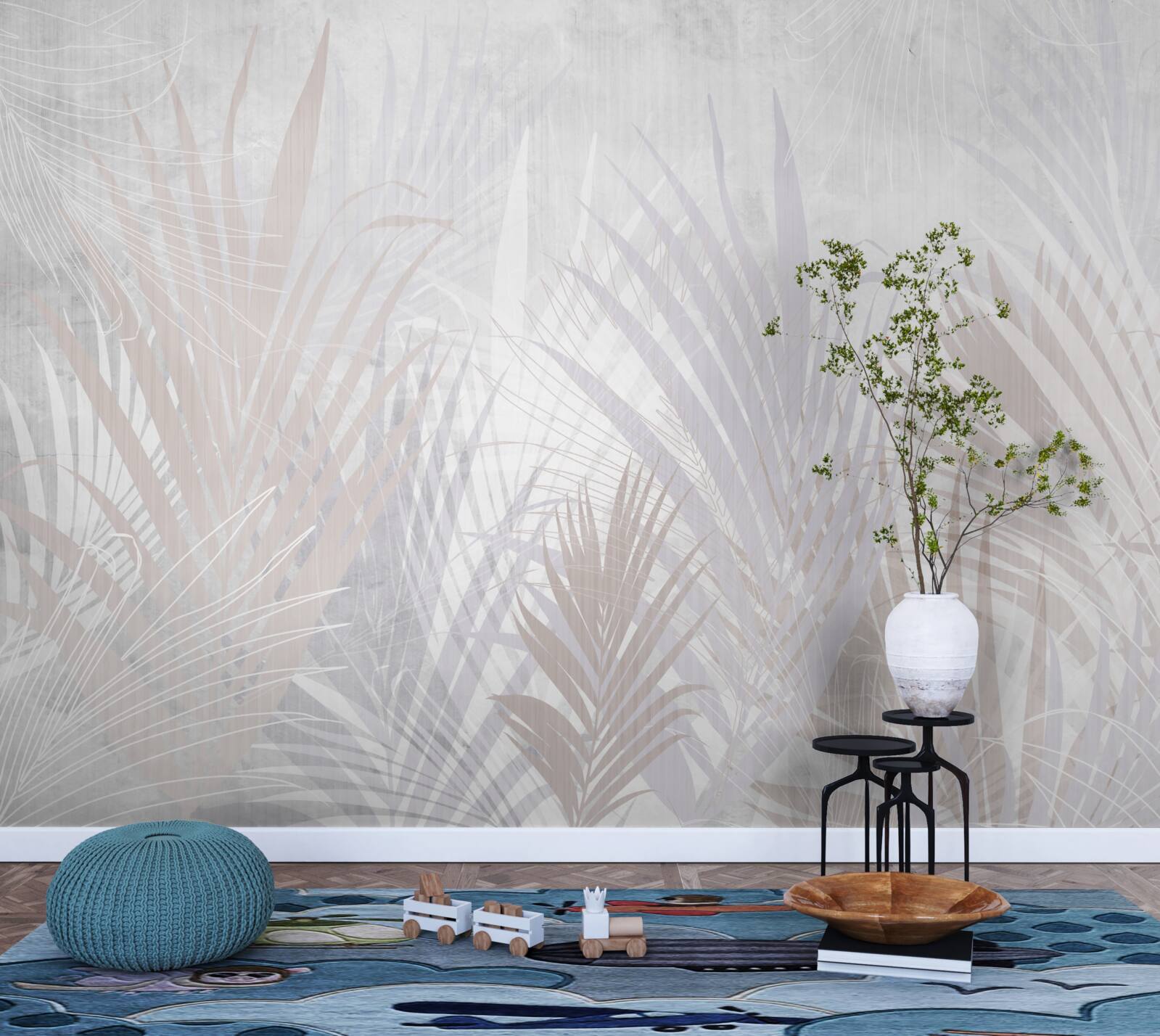 Fotobehang Er ontstaat mist in de tropen