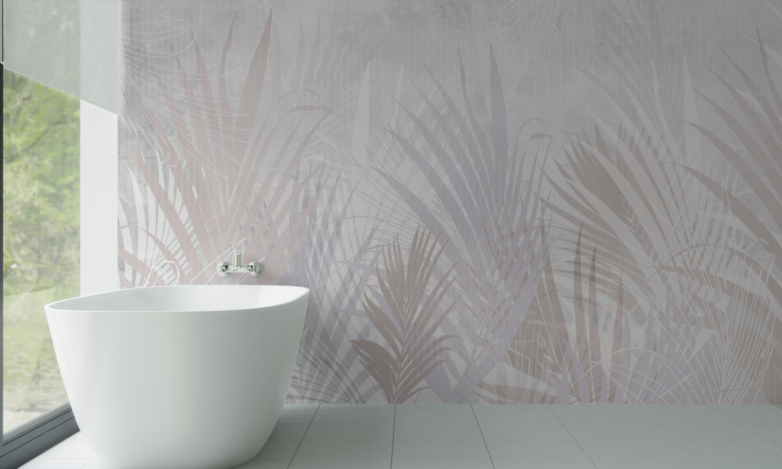 Fotobehang Er ontstaat mist in de tropen