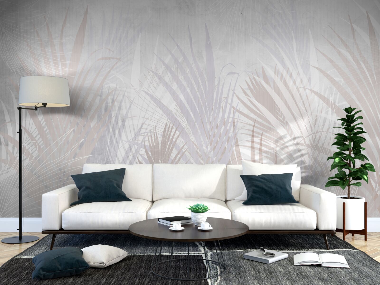 Fotobehang Er ontstaat mist in de tropen