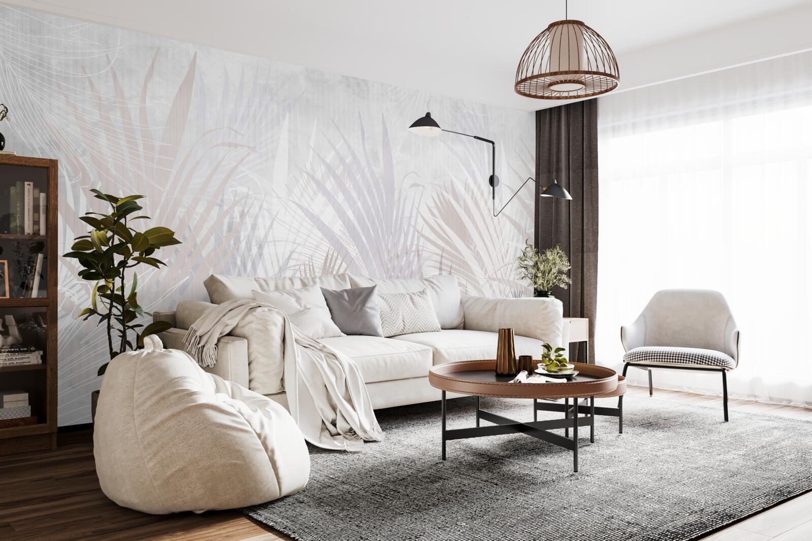 Fotobehang Er ontstaat mist in de tropen