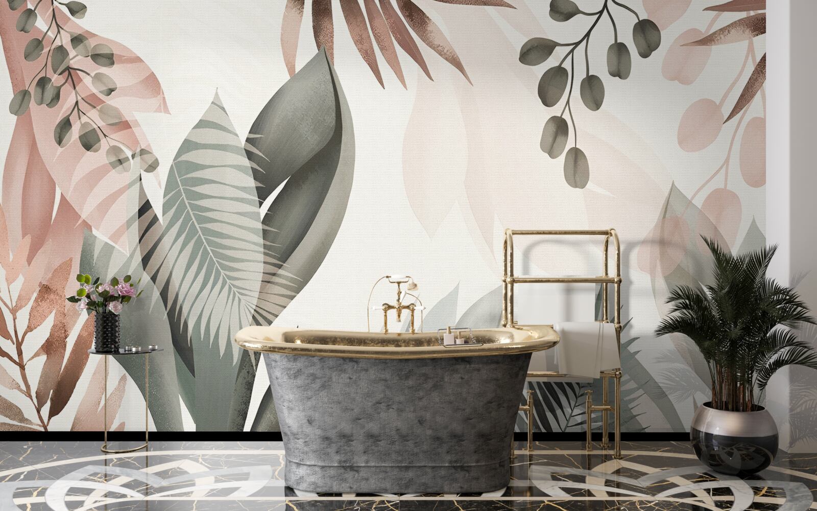 Fotobehang de diversiteit van tropische gebieden