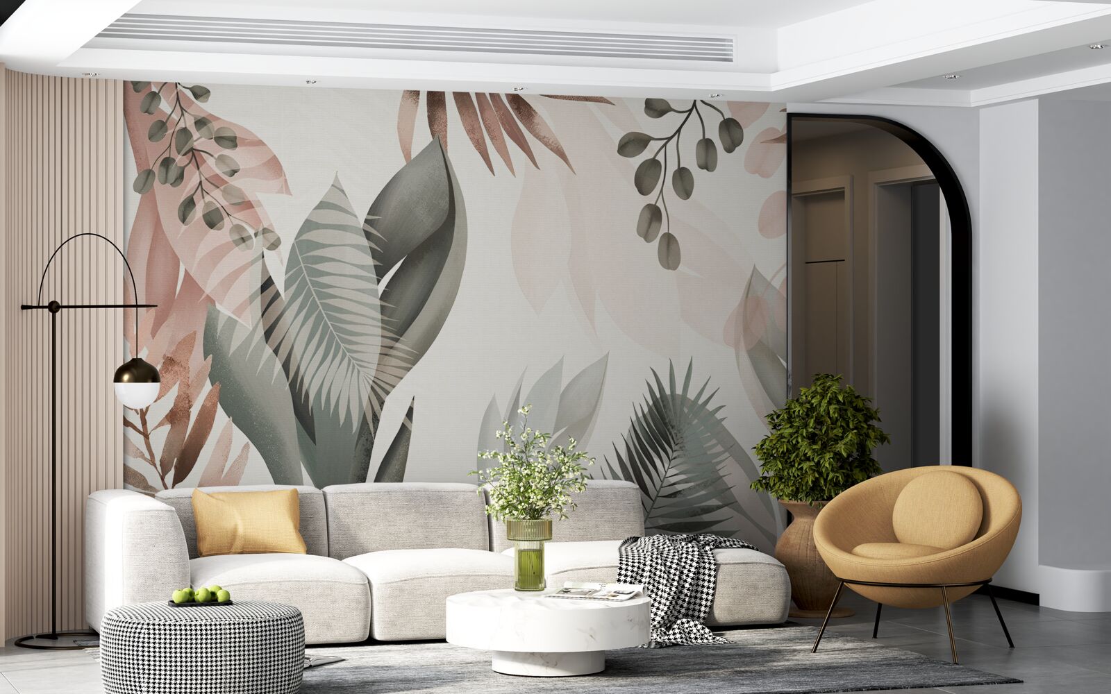 Fotobehang de diversiteit van tropische gebieden