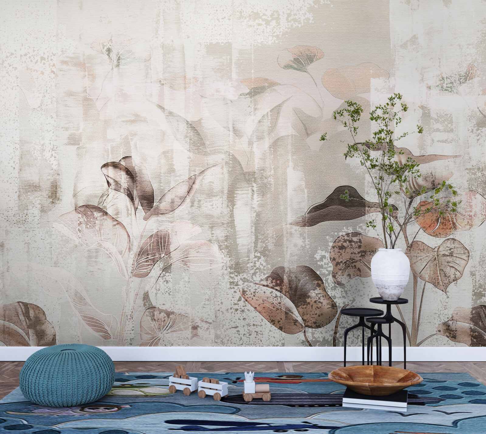 Fotobehang natuur abstractie