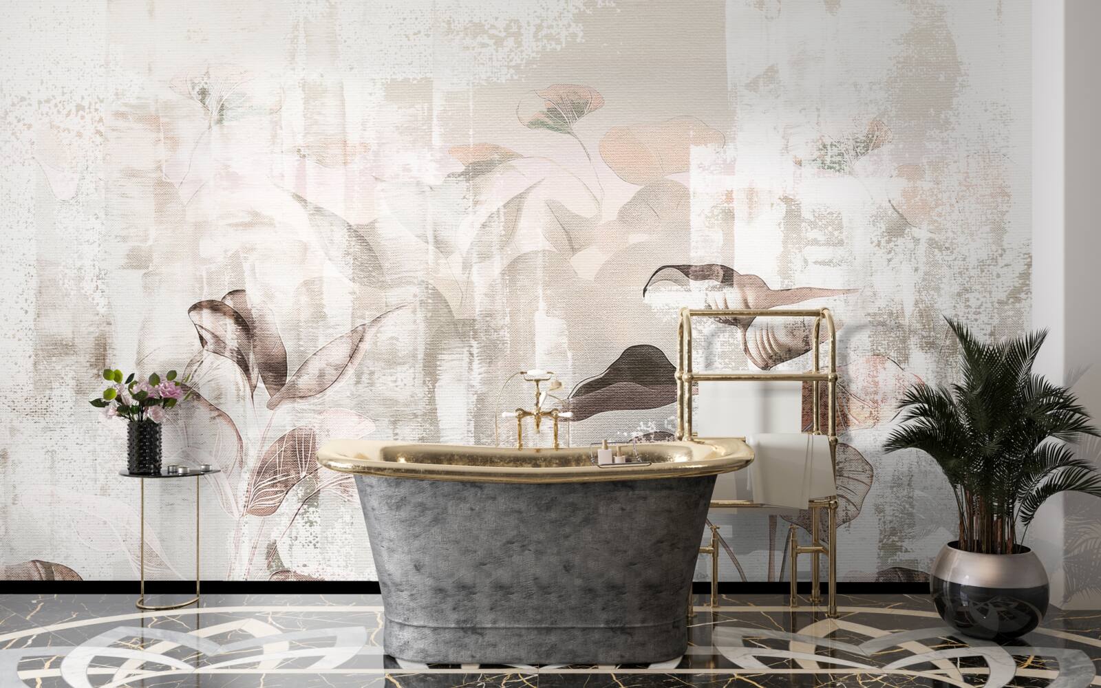 Fotobehang natuur abstractie