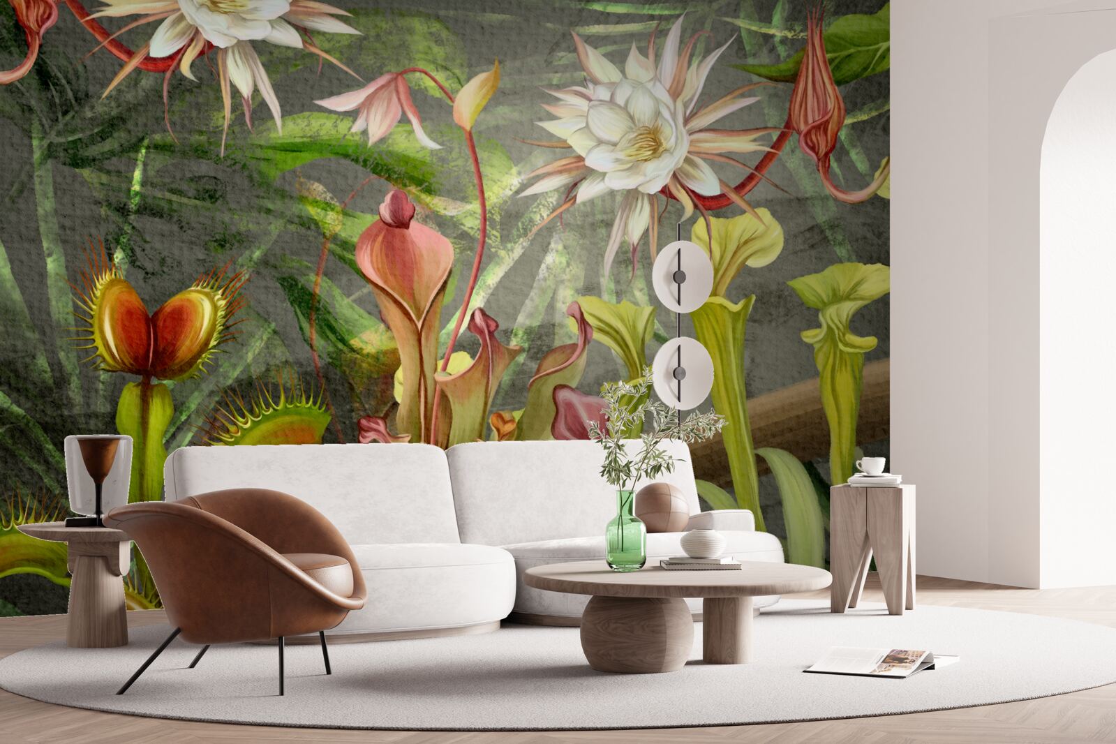 Fotobehang vleesetende planten van tropische gebieden