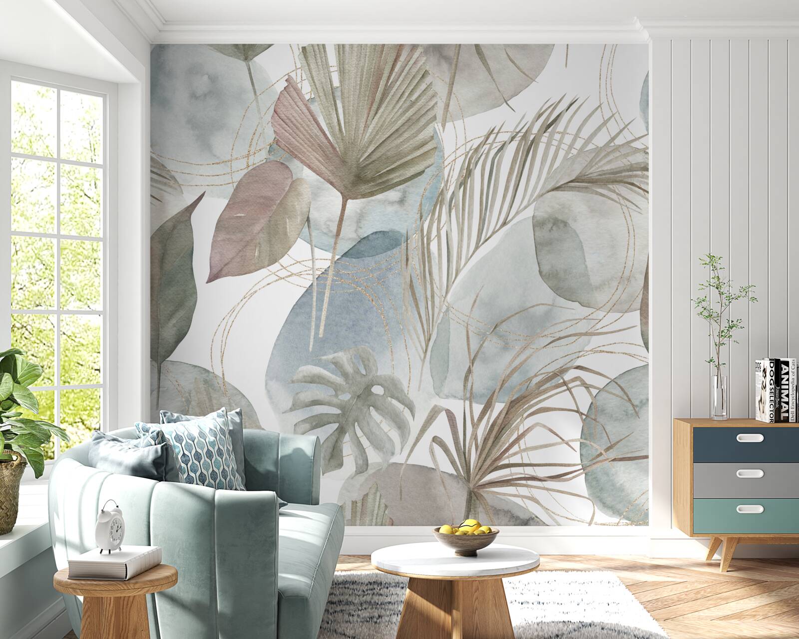 Fotobehang bladdiversiteit in tropische gebieden