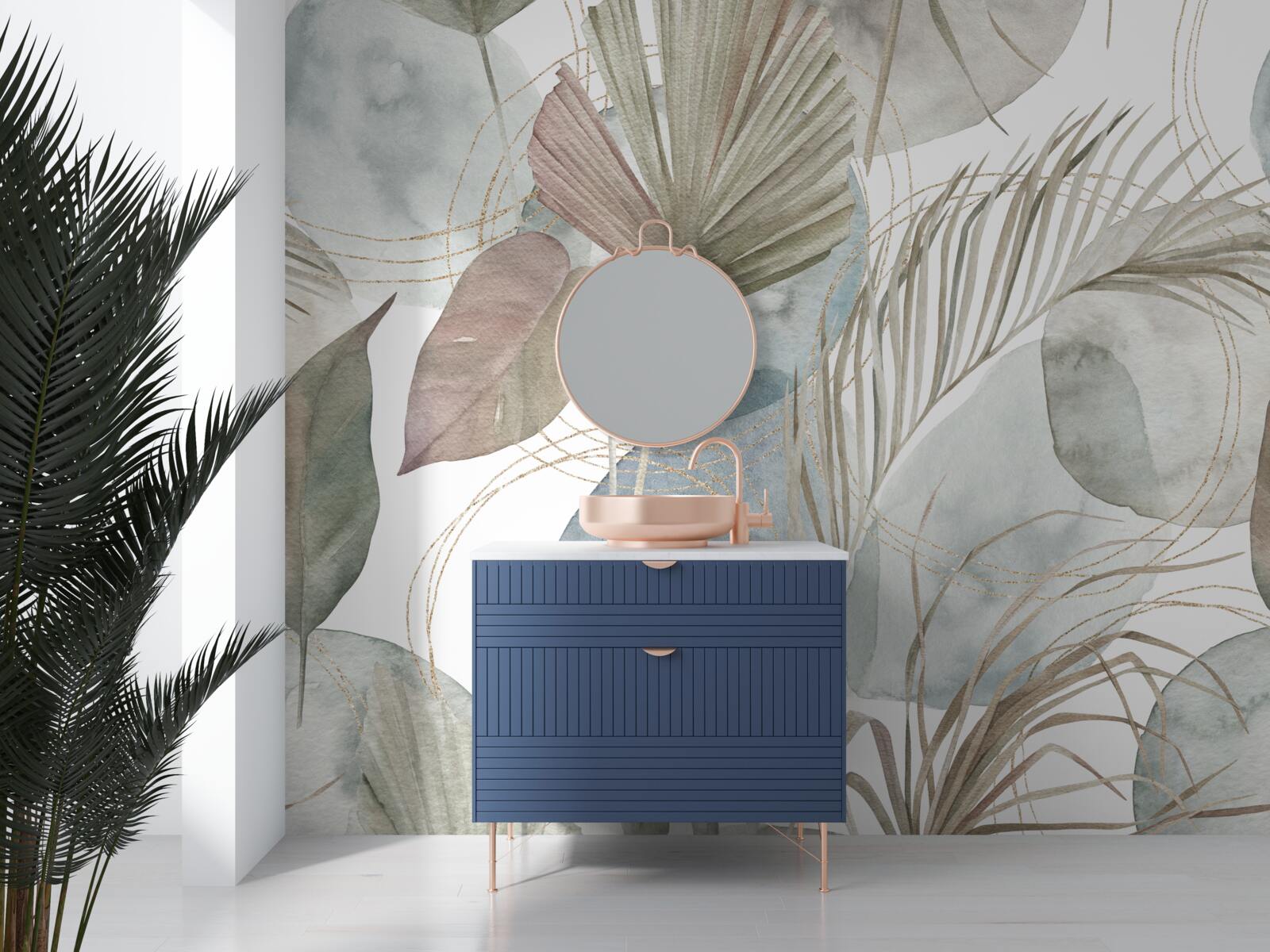 Fotobehang bladdiversiteit in tropische gebieden