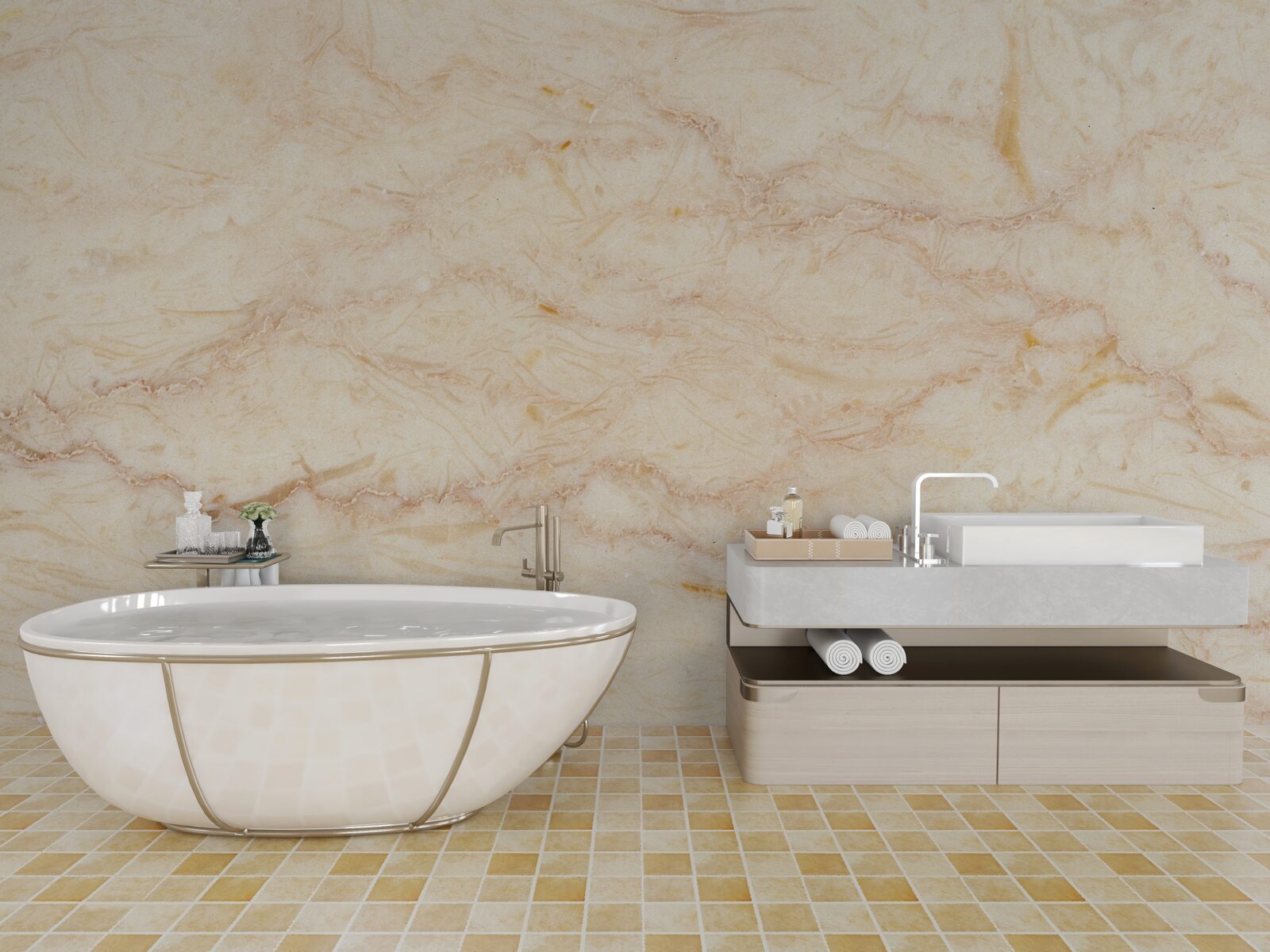 Fotobehang wind die zand naar het veld draagt