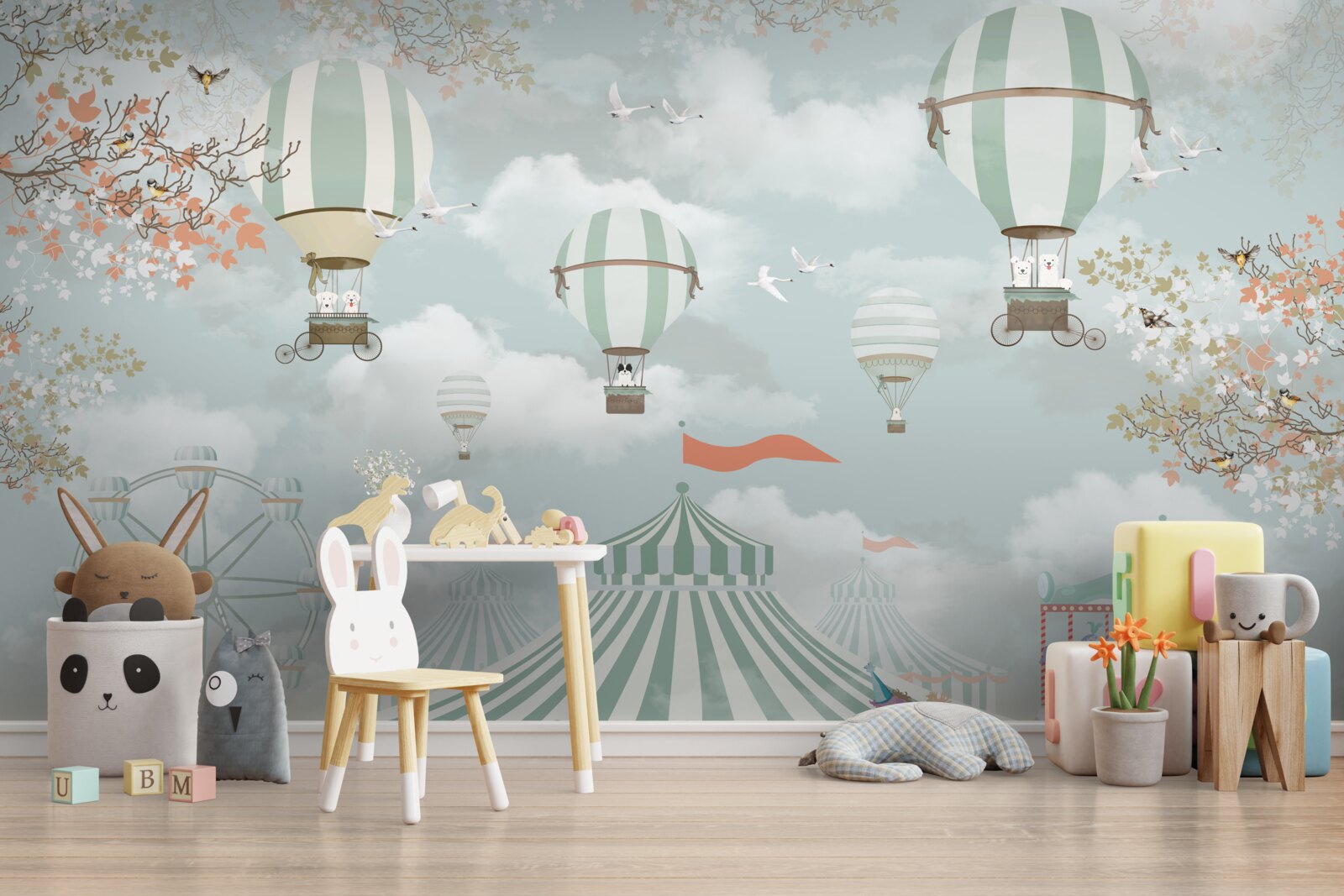 Fotobehang vertegenwoordigers van de circuskunsten