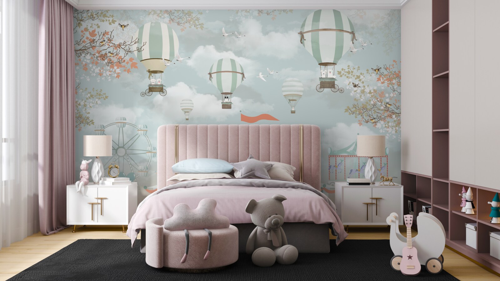 Fotobehang vertegenwoordigers van de circuskunsten