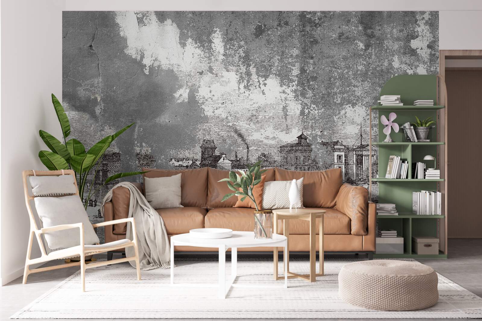 Fotobehang architectuur van de oude stad