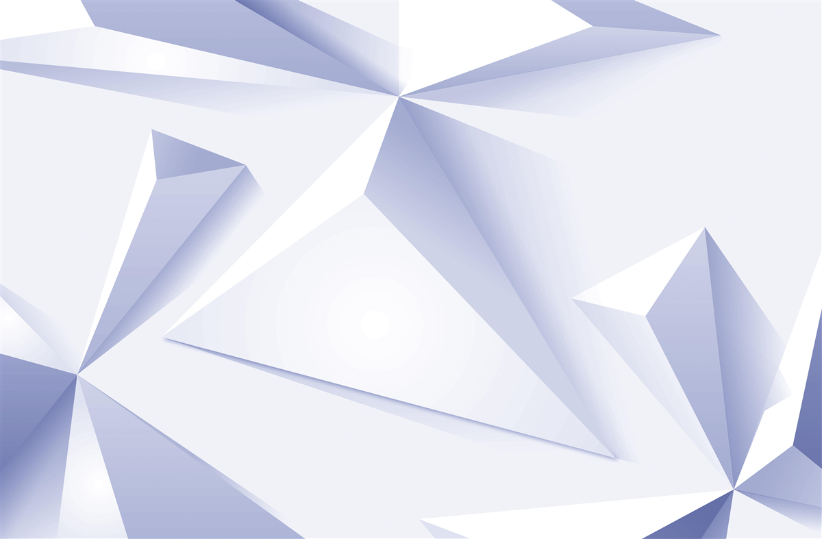 Fotobehang licht 3d piramides