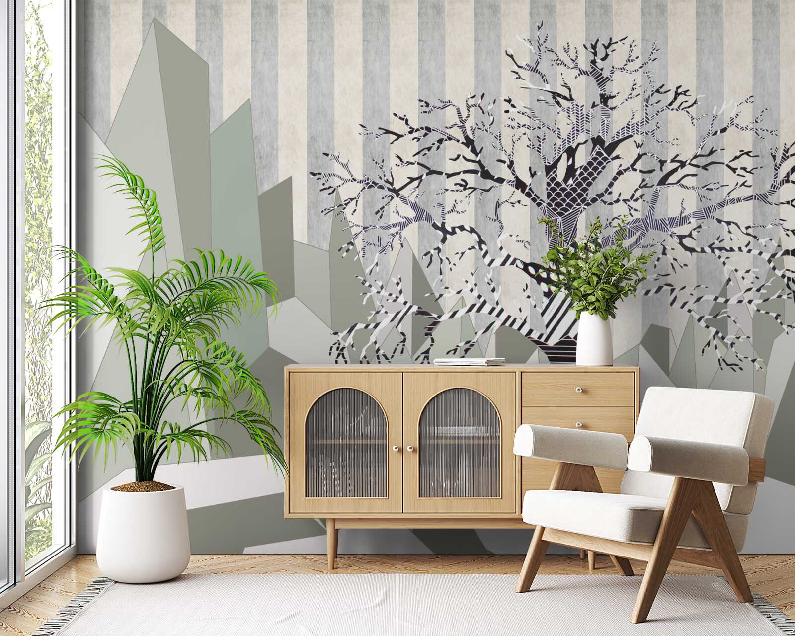 Fotobehang texturen en abstract hout