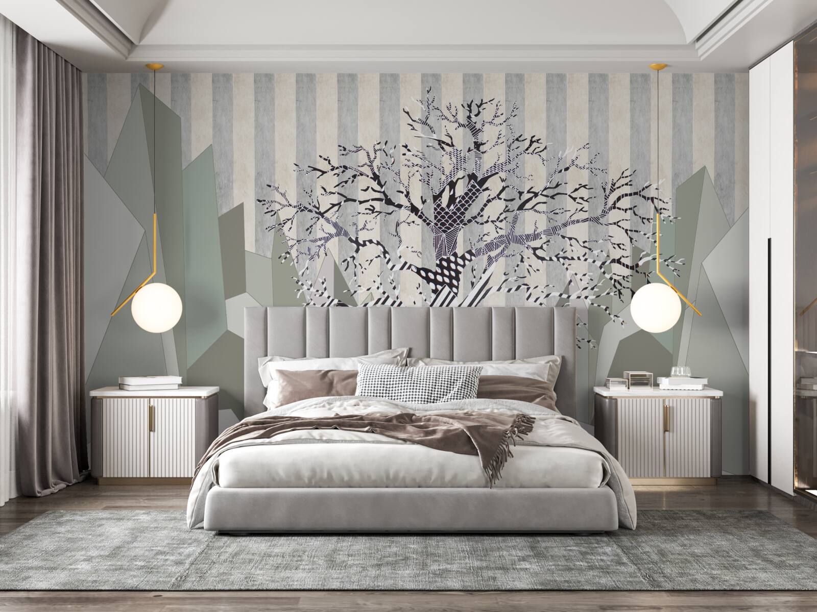 Fotobehang texturen en abstract hout