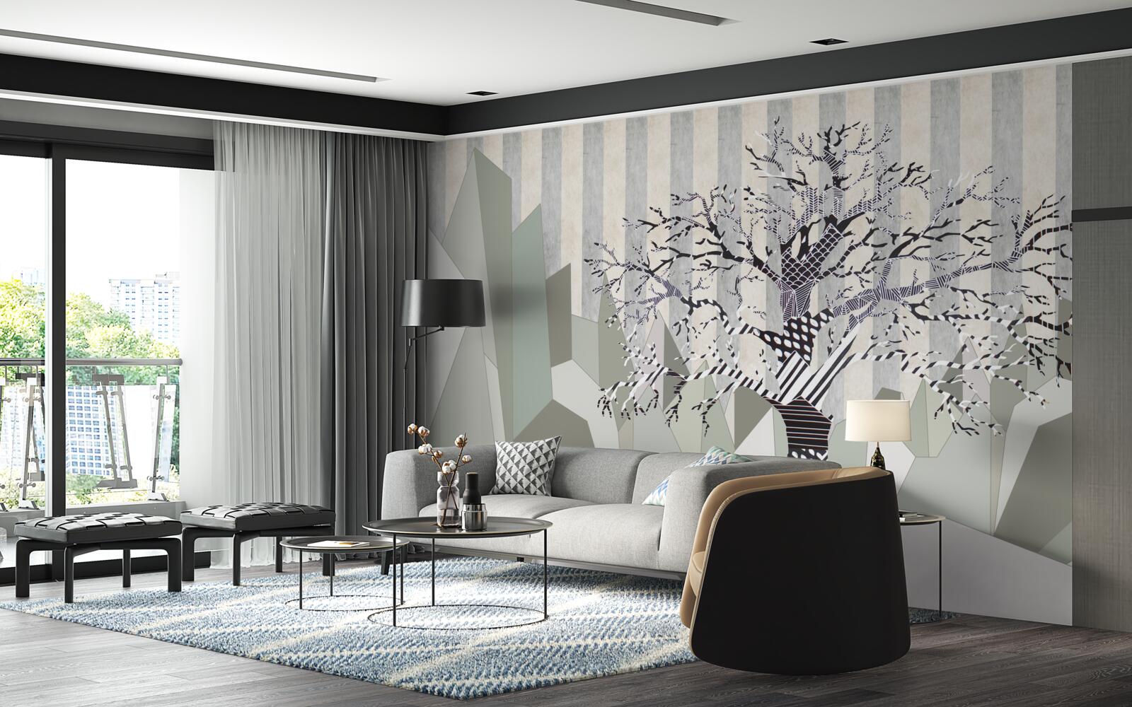 Fotobehang texturen en abstract hout