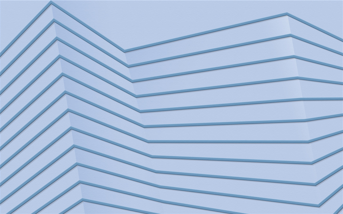 Fotobehang de blauwe lijnen zijn abstract